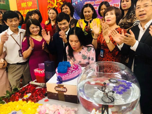 Lễ mừng sinh nhật lần thứ 55 của c gio Nguyễn Thị Thơ